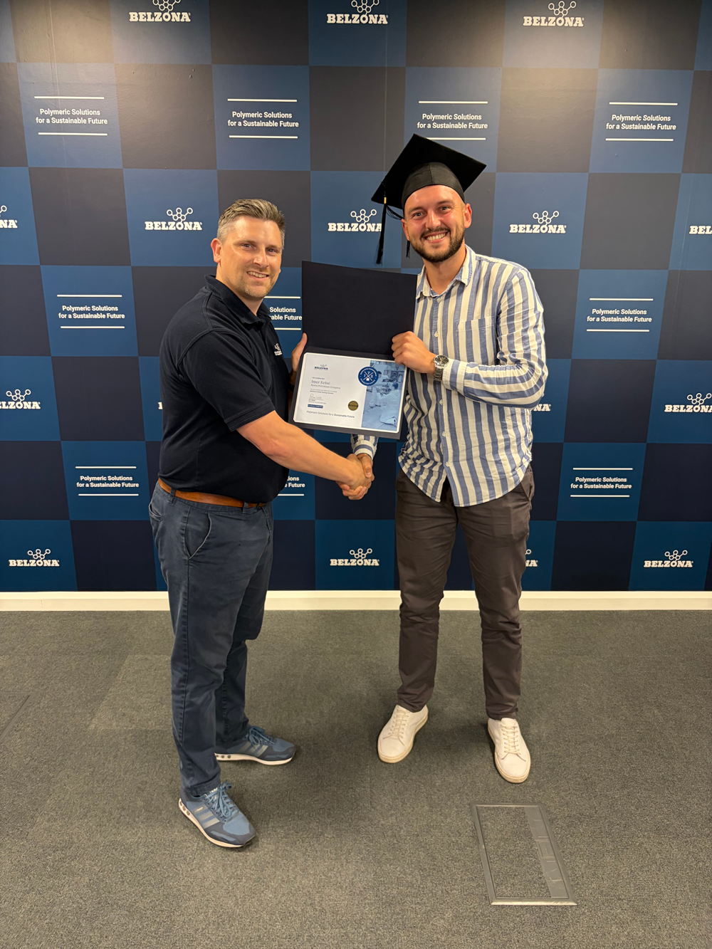 Imer Kehic at Belzona Training Seminar, Harrogate