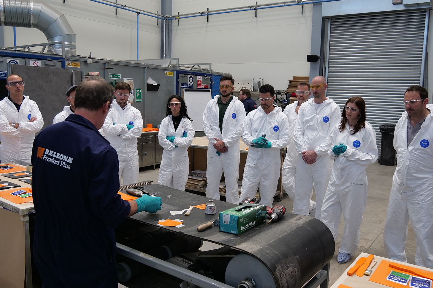 Practical training session at Belzona Harrogate